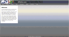 Desktop Screenshot of alfadax.com