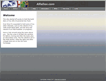 Tablet Screenshot of alfadax.com